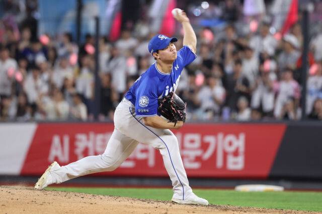 삼성 라이온즈 배찬승./삼성 라이온즈
