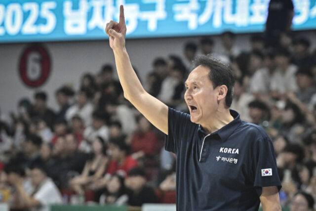 안준호 감독. /대한민국농구협회 제공