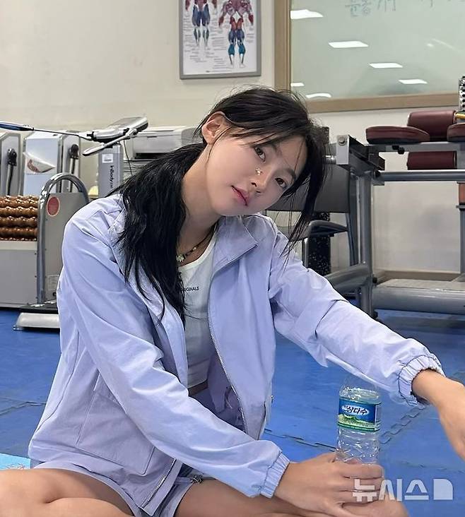 [뉴시스] 육상 선수 김민지. (사진=인스타그램)