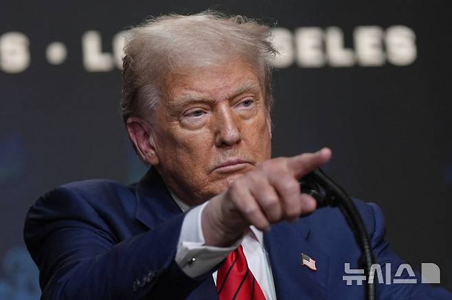 [워싱턴=AP/뉴시스] 2025.08.06.