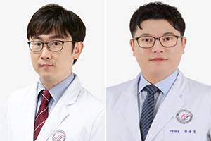 한림대성심병원 신경과 이민우 교수(왼쪽),&nbsp;한림대동탄성심병원 순환기내과 천대영 교수.