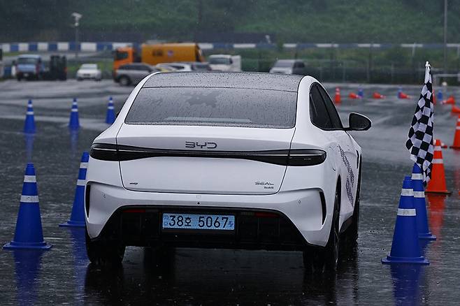 BYD 씰 다이내믹 AWD. 사진: 김학수 기자