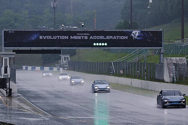 BYD 씰 다이내믹 AWD. 사진: 김학수 기자