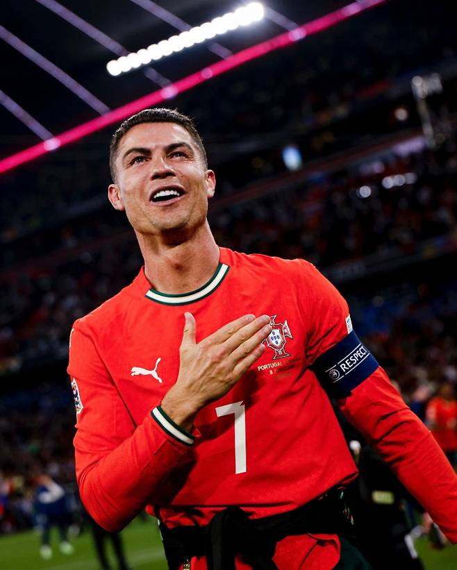 ▲ 크리스티아누 호날두 SNS