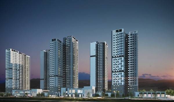 왕숙푸르지오더퍼스트 야경 투시도 [대우건설 제공]