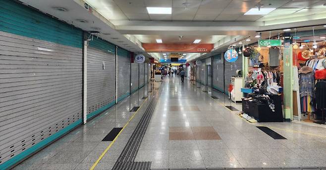 두류지하상가. 영남일보DB