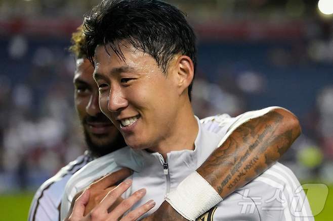 LA FC의 손흥민 ⓒ AFP=뉴스1