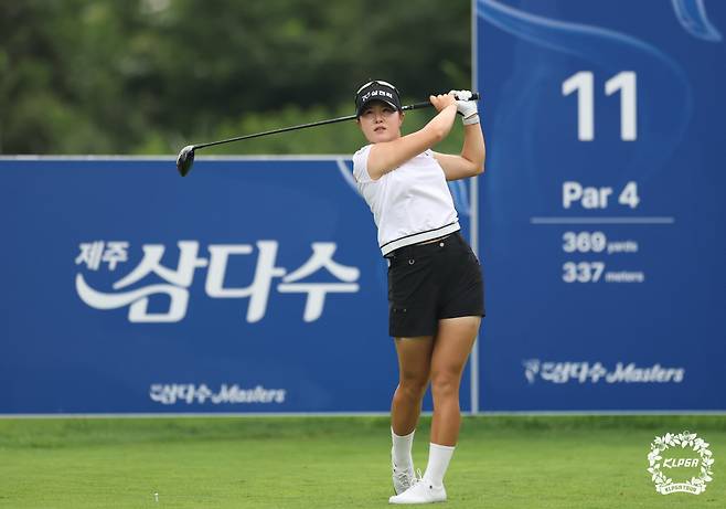 고지우 제12회 제주삼다수 마스터스 1R 11번홀 티샷