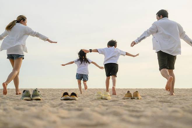 4인 가족의 모습. 게티이미지뱅크코리아