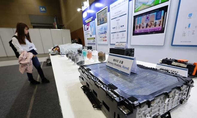 이차전지 배터리 모듈 자료사진. 뉴스1