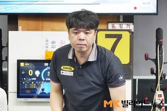 PBA 노종현이 빌킹스타즈 평가전에서 경기하고 있다.