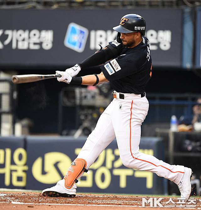 리베라토는 10일 잠실 LG전에서 클러치 능력을 뽐냈다. 사진=천정환 기자