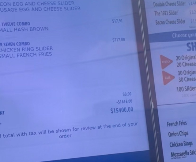 미국의 한 패스트푸드 드라이브 스루에서 인공지능 종업원이 주문을 잘못 처리해 햄버거에 2000만 원을 청구한 일이 알려지며 화제를 모으고 있다. 뉴시스