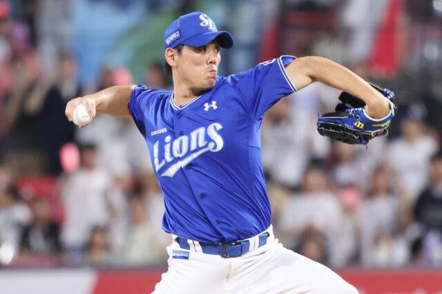 삼성 라이온즈 김재윤./삼성 라이온즈