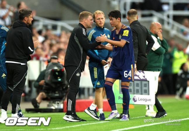 [사진] 애디 하우와 박승수 ⓒGettyimages(무단전재 및 재배포 금지)
