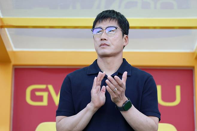 이정효 광주FC 감독. 프로축구연맹 제공