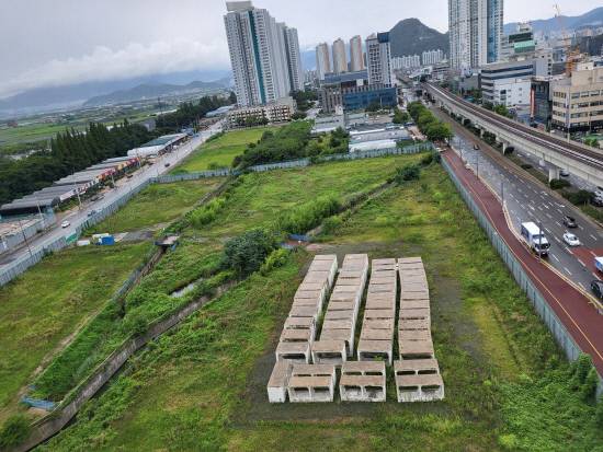 김해시 부원동 스마트 도시개발구역.