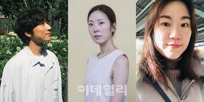 창비신인시인상 수상자 방성인(왼쪽부터) 시인, 창비신인소설상 수상자 김소라 소설가, 창비신인평론상 수상자 이미진 평론가. (사진=창비)