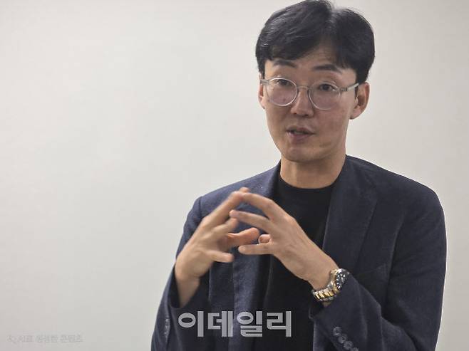 박재민 그리코 대표가 지난 7일 경기도농수산진흥원에서 이데일리와 인터뷰를 하고 있다.(사진=황영민 기자)