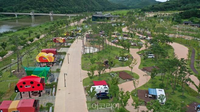 &nbsp; 삼강문화단지 캠핑장&nbsp; &nbsp;/사진-예천군
