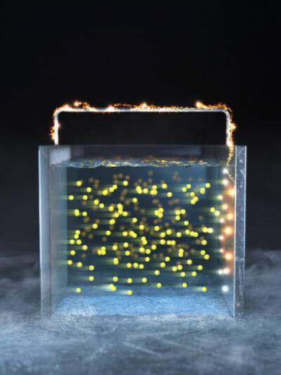 리튬이온 배터리 전해액의 구조 (자료=IBS)