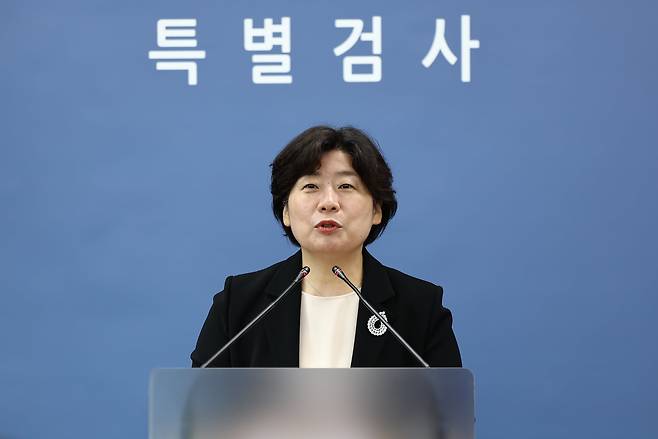 조은석 내란 특검팀의 박지영 특검보. /뉴스1