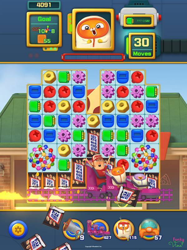 마카앤로니 게임화면