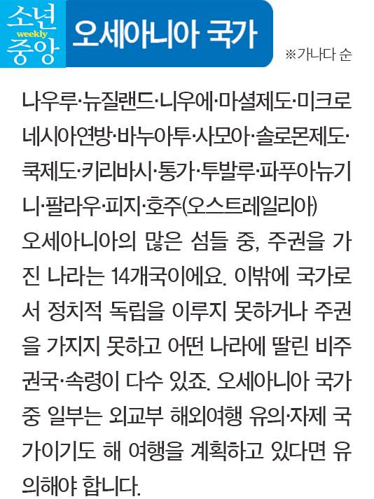 오세아니아 국가