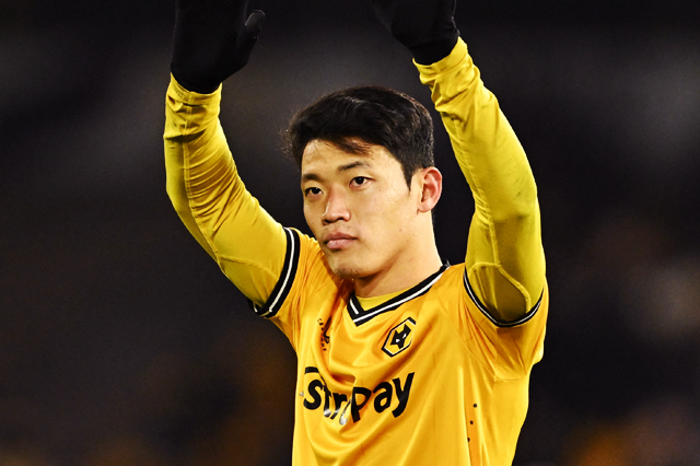 울버햄프턴의 황희찬. 로이터연합뉴스