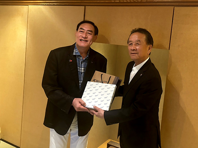 서울올림픽기념국민체육진흥공단 하형주 이사장은 2025년 7월 일본을 방문했다. 사진=본인 제공