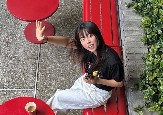 앞머리를 자른 배우 민도희. / 민도희 소셜미디어