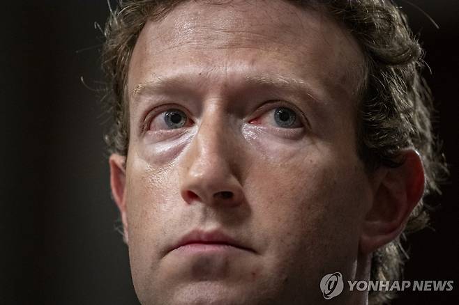 마크 저커버그 메타 최고경영자(CEO) [UPI 연합뉴스 자료사진]