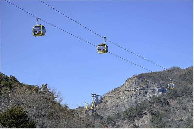 소금산그랜드밸리 케이블카 [원주시 제공.재판매 및 DB 금지]