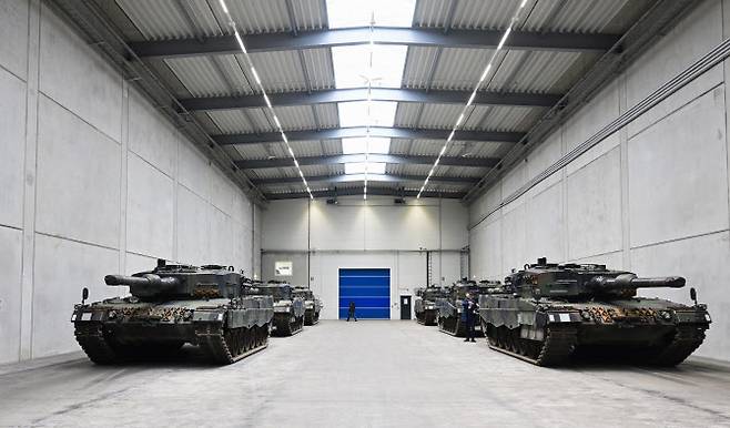 독일 레오파드2 전차. (사진=AFP)