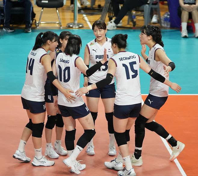 한국 여자배구대표팀(대한배구협회 제공)