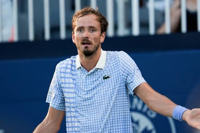 US오픈을 앞두고 마스터스 대회에서 연달아 조기 탈락한 다닐 메드베데프