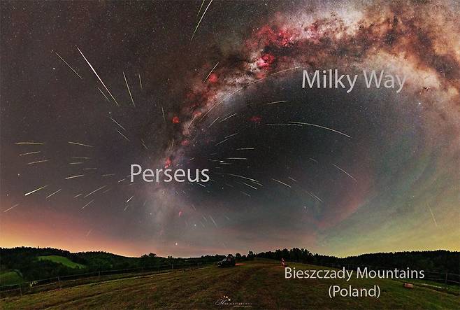 Perseids from Perseus. / Marcin Rosadziński