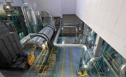 광주 SRF 시설 내부 사진./연합뉴스