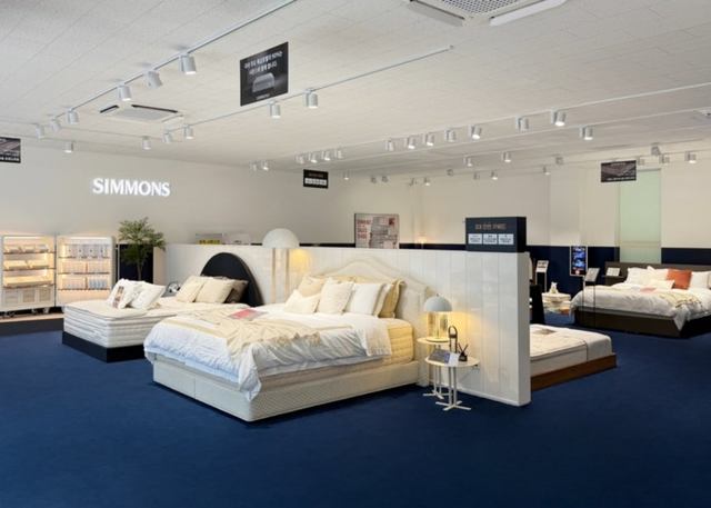 경기 용인시 내 한 시몬스 침대 매장. [시몬스 제공]