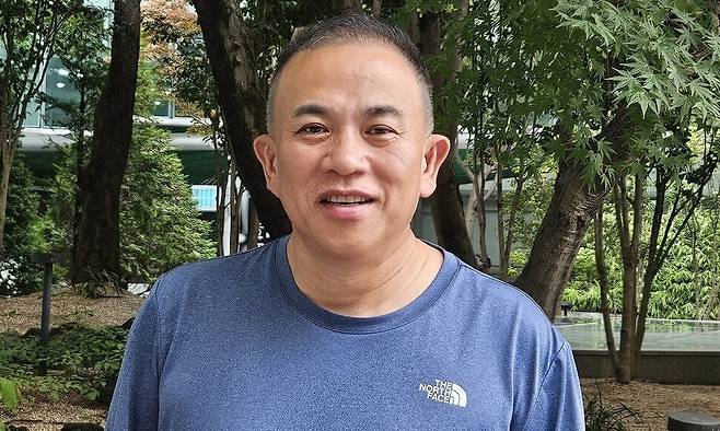 명태균씨를 지난 10일 경남 창원시 그의 집 근처 카페에서 만나 인터뷰했다. 최상원 기자