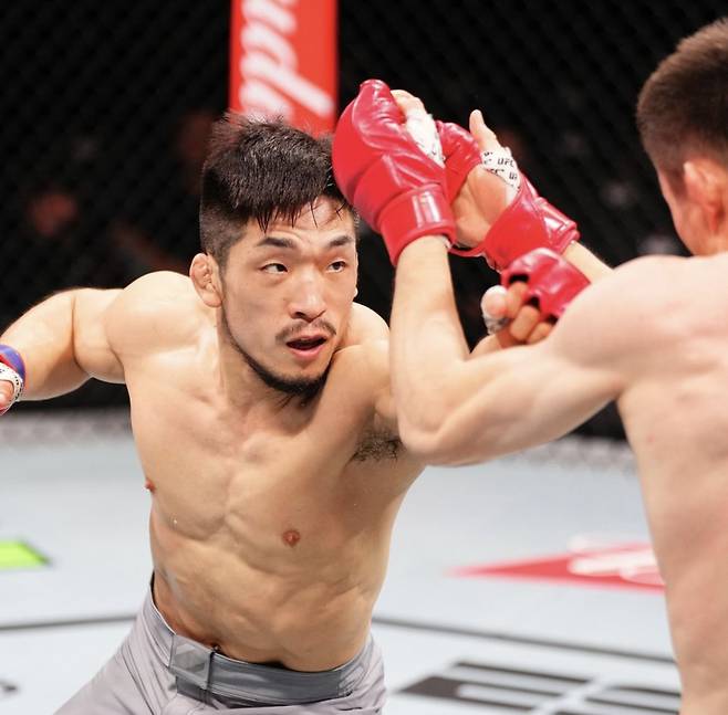 UFC에 입성한 유수영. 사진=UFC 코리아 SNS