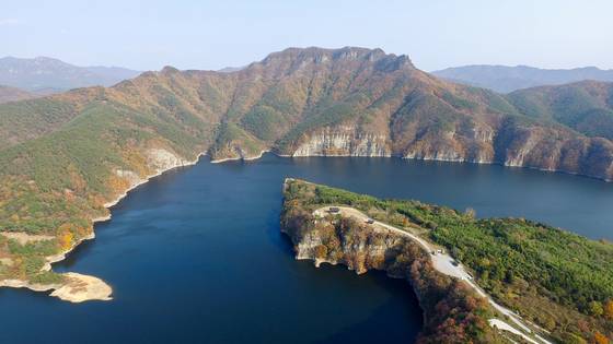 전남 화순의 적벽. [중앙포토]