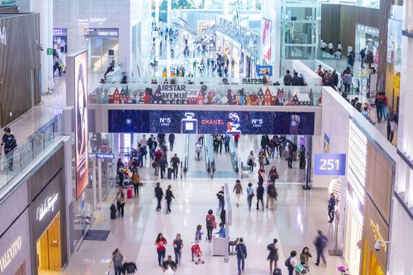 인천공항 면세점 전경. 공항공사 제공