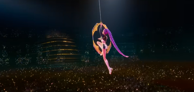 케이팝 데몬 헌터스 ‘골든’의 한 장면 [사진 = 넷플릭스]