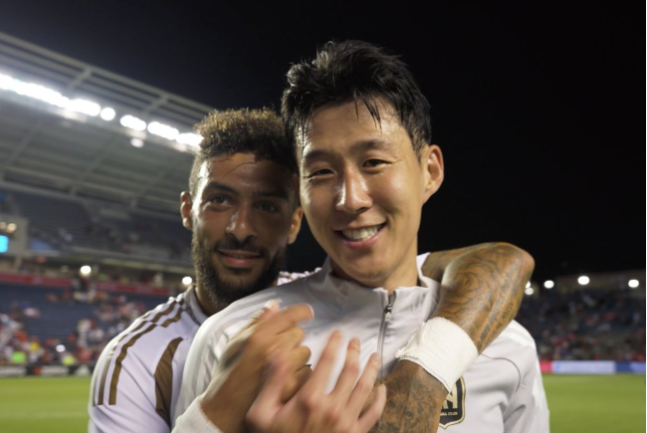 손흥민. 사진=LAFC SNS