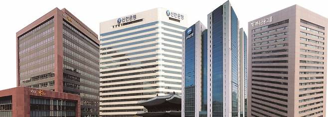 (왼쪽부터) KB금융지주, 신한금융지주, 우리금융지주, 하나금융지주/사진=각사