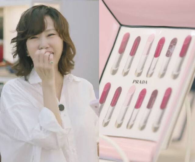 김남주가 20년 동안 함께 한 스태프에게 명품 그릇을 선물했다. / 유튜브 '김남주'