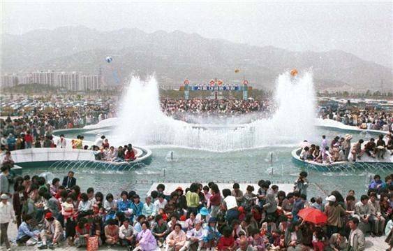 1984년 개장한 서울동물원 모습. [서울대공원 제공]