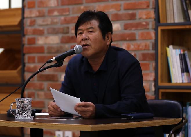 이기진 충남문화관광재단 대표이사 [촬영 한종구 기자]