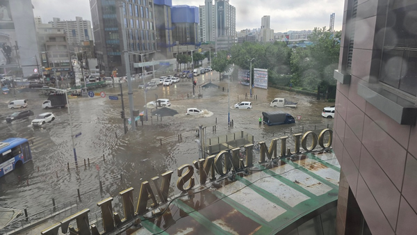 갈산역 인근 도로. [사진=독자 제공]